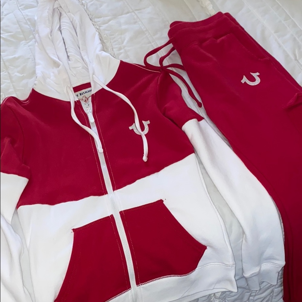 True religion sweatsuit - NOT AVAILABLE